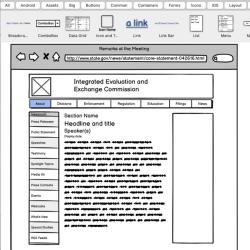 A screenshot of a wireframe