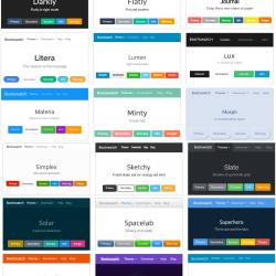 Bootswatch subthemes